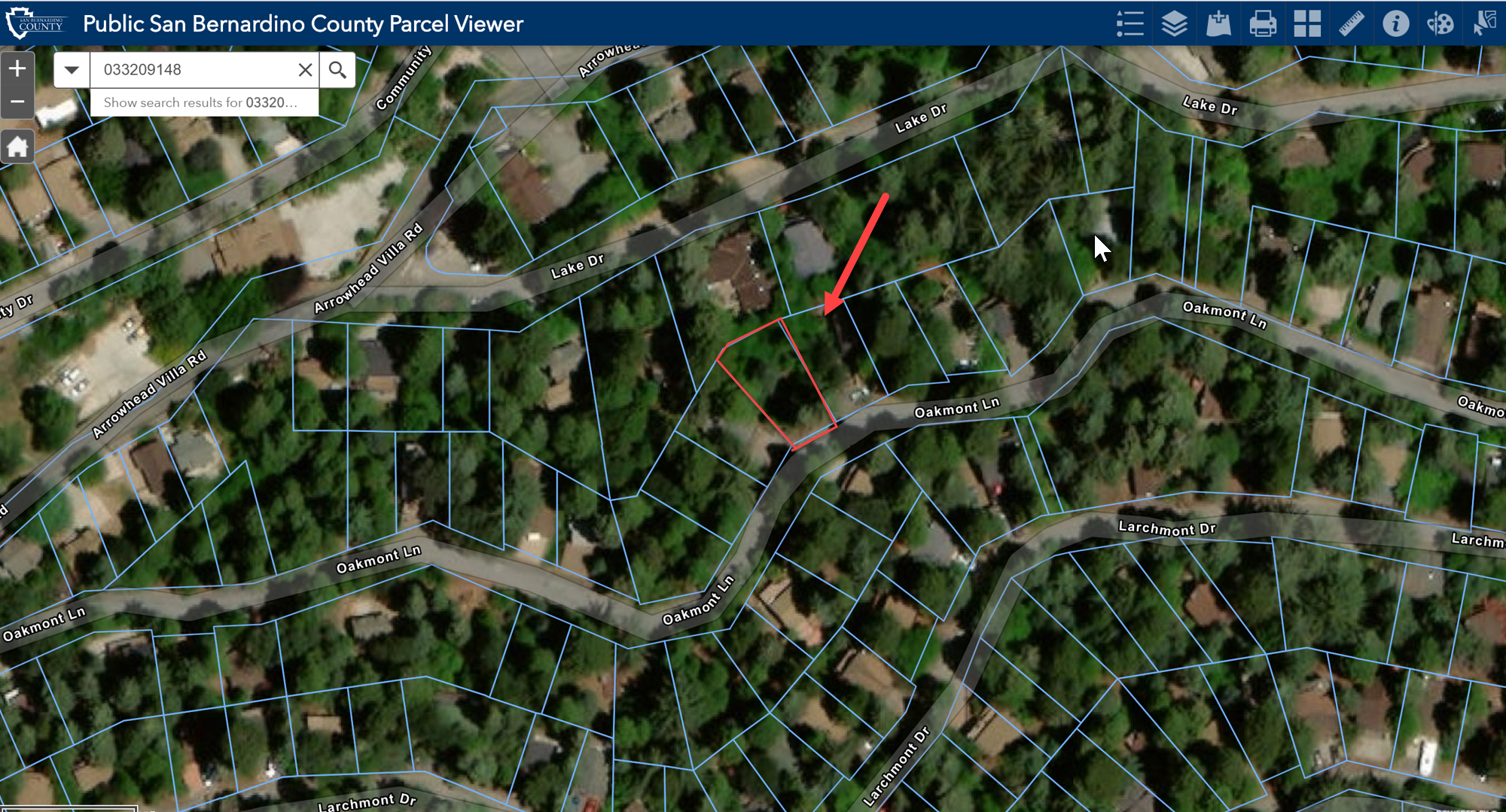 County parcel viewer