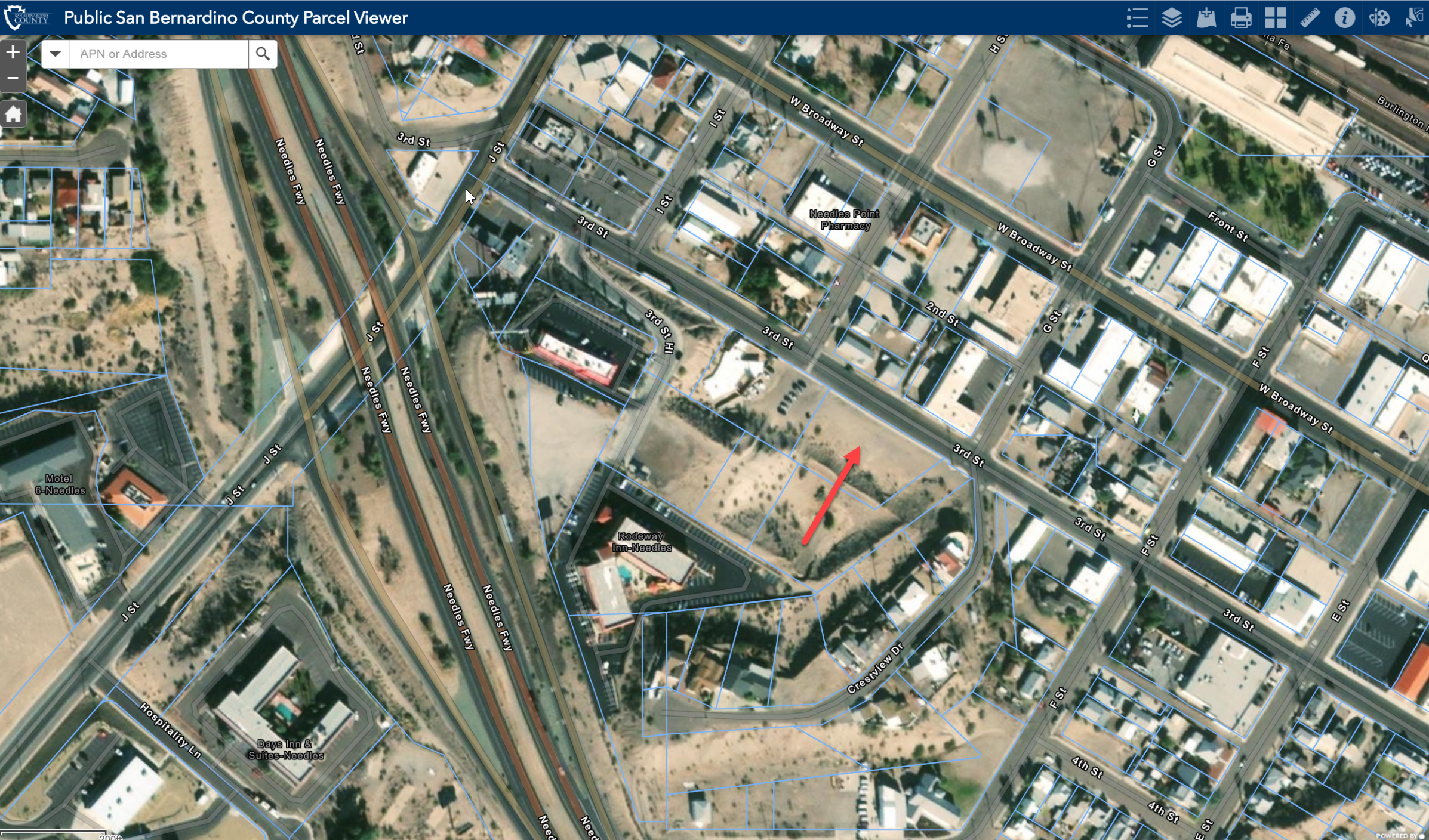 County parcel viewer